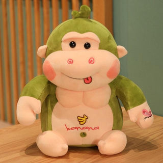 Kawaii Gorilla Plush Toy green Plushie Depot
