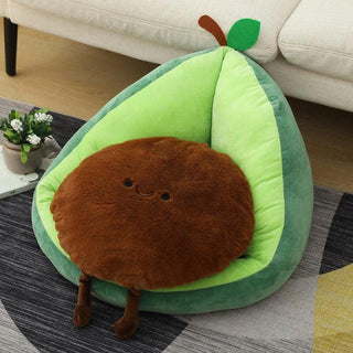 Cute Avocado Chair Cushions Avocado Plushie Depot