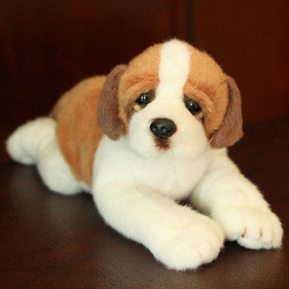Pomerani dog plush toy bernard 8''X3''X3'' Plushie Depot