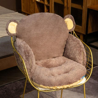 Chair Cushion Cat Student Seat Backrest Mat 21''x15''x14'' monkey Plushie Depot