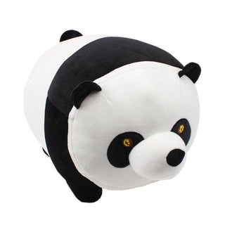 Cute Chubby Panda Elephant Tiger Pillow Plush toy 19'' Panda - Plushie Depot
