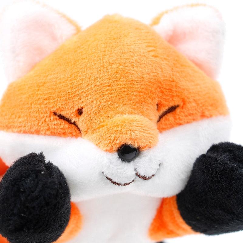 Cute Little Fox Doll Cartoon Plush Toy Broch Pin Stuffed Animals - Plushie Depot