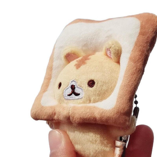 Animal Bread Cat Toast Plush Doll Keychain Keychains Plushie Depot