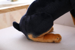 Realistic Rottweiler Dog Stuffed Animals Plushie Depot