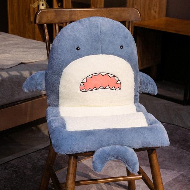 Funny Shark Chair Cushion 4 Plushie Depot