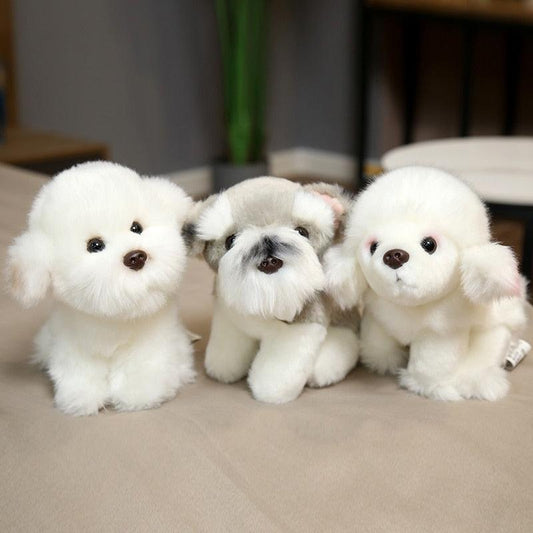 Bichon, Poodle & Schnauzer Dog Plush Toys Plushie Depot