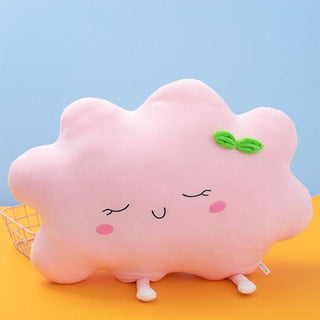 Car Sun Cloud Neck Sofa Cushion Pillow Plush Toy Pink cloud - Plushie Depot
