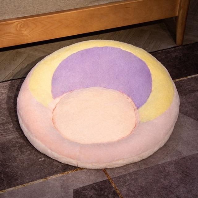 Kawaii Colorful Floor Cushion 2 Plushie Depot