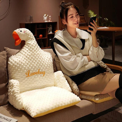 Kawaii Goose Chair Cushion - Plushie Depot