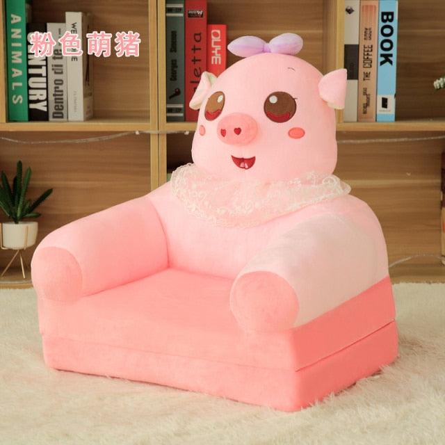 Super Plushie Kids Sofa Chairs 31''x19''x21'' pig China Plushie Depot