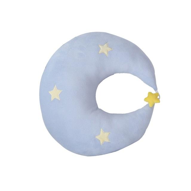 Moon Sun Pillow Cushion Plush Toys Blue - Plushie Depot