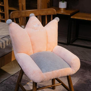 Cat Paw Chair Cushion Pink Plushie Depot