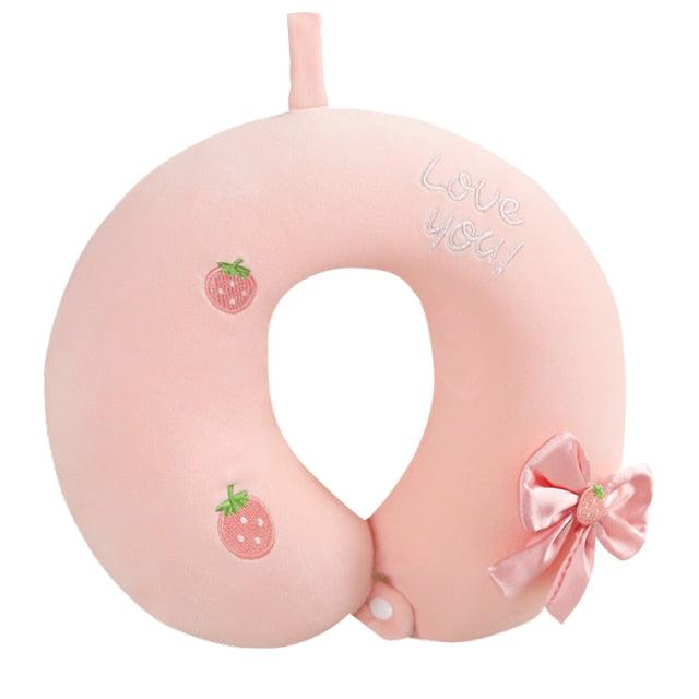Kawaii Pink Bowknot Pillow Plush Toys 1 - Plushie Depot