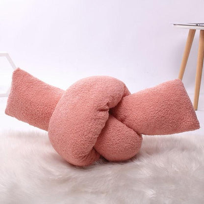 Bow Tie Cushion Plushie Pink Plushie Depot