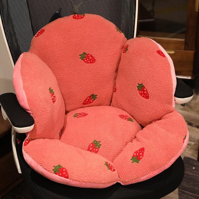 Exquisite Embroidered Petal Cushion Pink Plushie Depot