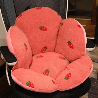 Exquisite Embroidered Petal Cushion Pink - Plushie Depot