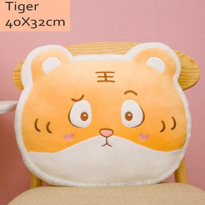 Cute Animal Throw Pillows 15''X12'' tiger Plushie Depot