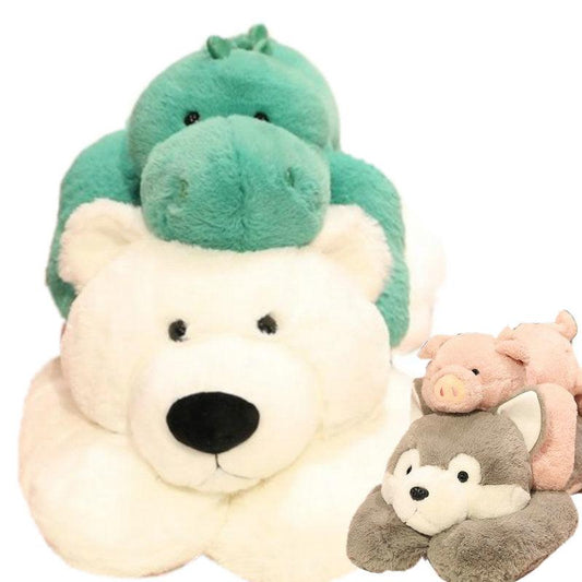Super Kawaii Resting Animal Plushies Stuffed Animals - Plushie Depot