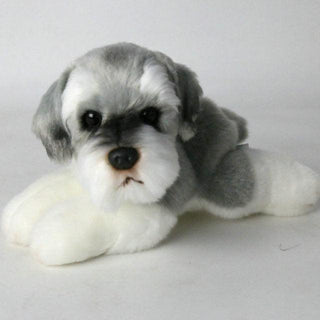 Adorable Puppy Plushies Schnauzer 9''X6''X5'' Plushie Depot