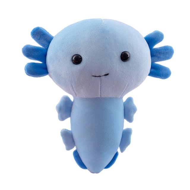 Salamander Axotlol Plush Toys 7'' blue - Plushie Depot