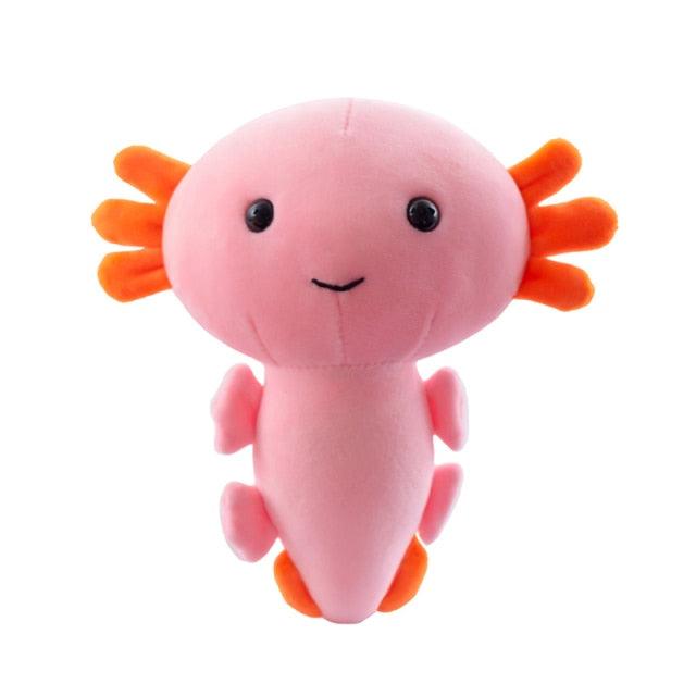 Salamander Axotlol Plush Toys 7'' pink orange Plushie Depot