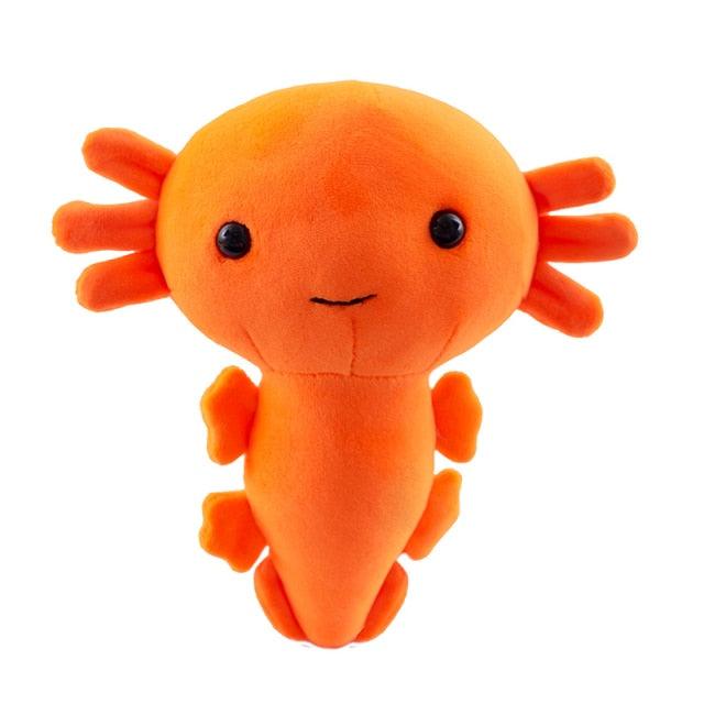 Salamander Axotlol Plush Toys 7'' orange Plushie Depot