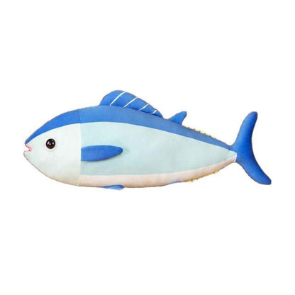 Funny Blue and Grey Tuna Fish Plushies 25'' Blue tuna - Plushie Depot