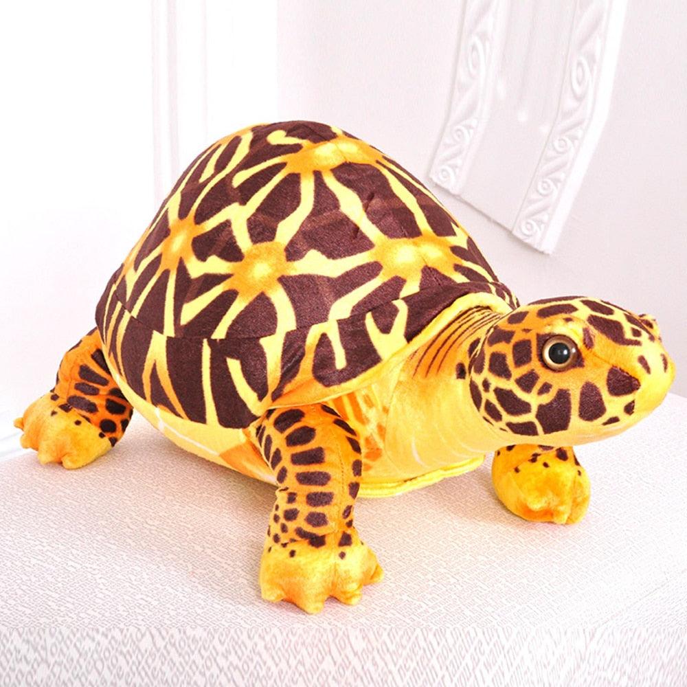 Plush Tortoise Stuffed Animals Orange 12" Stuffed Animals - Plushie Depot