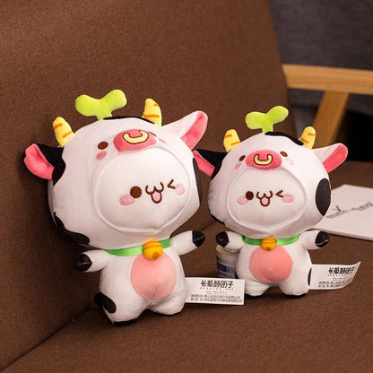 Kawaii Dumpling Toy Cow Stuffed Animal Stuffed Animals Plushie Depot