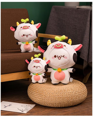 Kawaii Dumpling Toy Cow Stuffed Animal Stuffed Animals - Plushie Depot