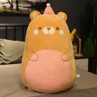 Kawaii Stuffed Animal Pillows bear Plushie Depot