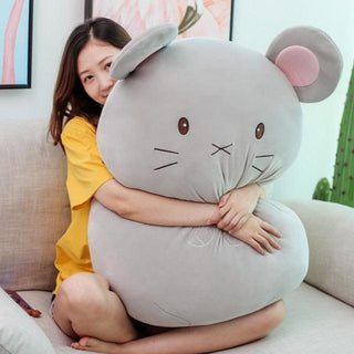 Kawaii Stuffed Animal Pillows mouse Plushie Depot