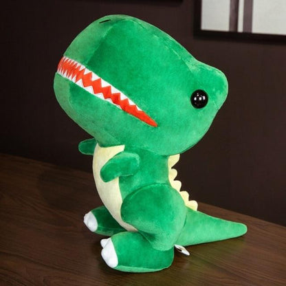 Big Head T-Rex Plush Toys green Stuffed Animals - Plushie Depot