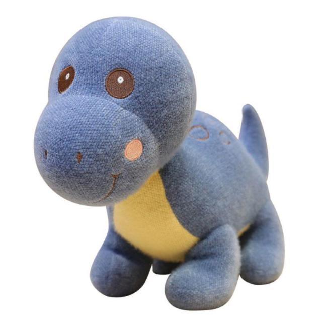 Soft Cartoon Dinosaur Stuffed Animal 12" blue Stuffed Animals Plushie Depot