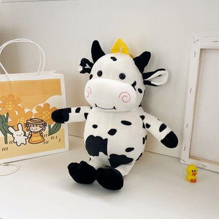Kawaii Cow Small Backpack 14" 1 Bags - Plushie Depot