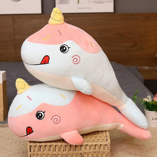 Unicorn Whale Stuffed Animal Stuffed Animals - Plushie Depot
