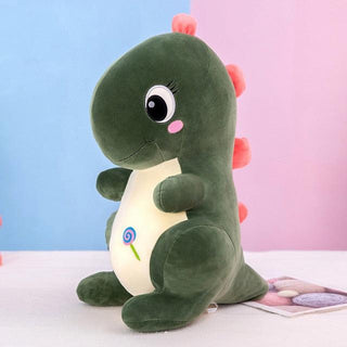 Cute Kids Dinosaur Plushie Green. Plushie Depot