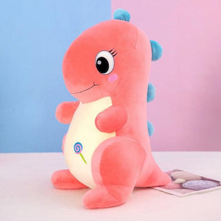 Cute Kids Dinosaur Plushie pink Stuffed Animals - Plushie Depot