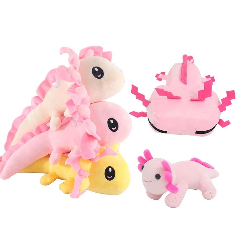 Cartoon Axolotl Plush Toys Stuffed Animals - Plushie Depot