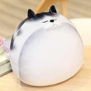 Cute Fat Cat Pillow Stuffed Animals - Plushie Depot