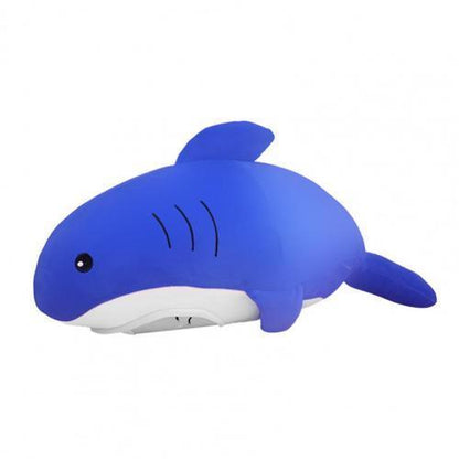 Shark Shape Pillow Stuffed Toy Dark Blue Stuffed Animals Plushie Depot
