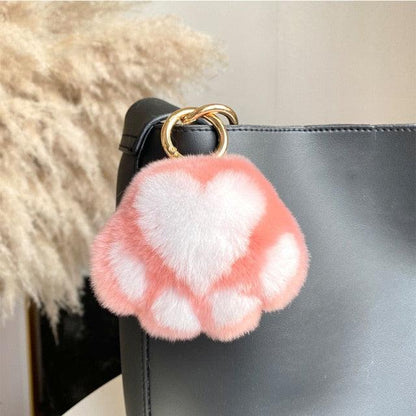 Cute Cat Claw Accessories 6 Keychains Plushie Depot