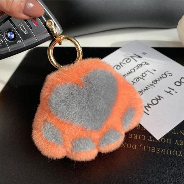 Cute Cat Claw Accessories 24 Keychains Plushie Depot