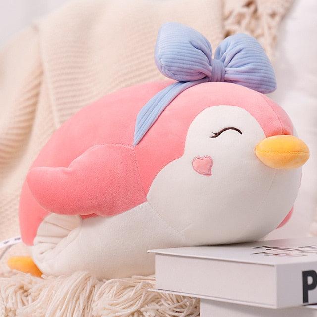 Creative Sea Animal Stuffed Pillows 15" pink penguin Stuffed Animals Plushie Depot