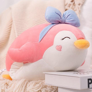 Creative Sea Animal Stuffed Pillows 15" pink penguin Stuffed Animals - Plushie Depot