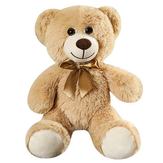 Lovely Teddy Bear Stuffed Animal light brown Plushie Depot