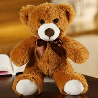 Lovely Teddy Bear Stuffed Animal deep brown Plushie Depot