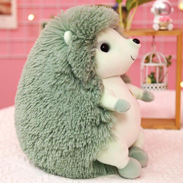 Cute Hedgehog Stuffed Animal green Stuffed Animals Plushie Depot