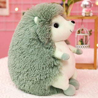 Cute Hedgehog Stuffed Animal green Plushie Depot