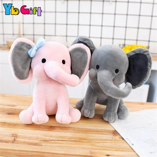Kawaii Elephant Plush Toys 9" One couple Stuffed Animals - Plushie Depot